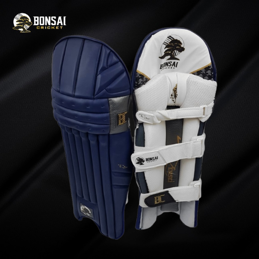 Navy Premium Edition Batting Pads 